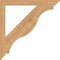Ekena Millwork Funston Traditional Smooth Bracket, Western Red Cedar, 3 1/2"W x 42"D x 42"H BKT04X42X42FST01SWR - alternate 4